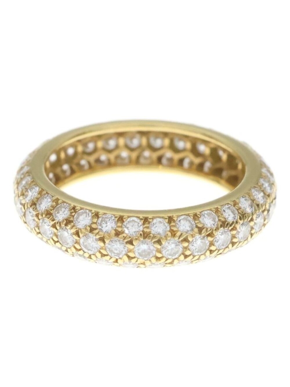 Cartier Mimi Diamond Ring Yellow Gold 750 50